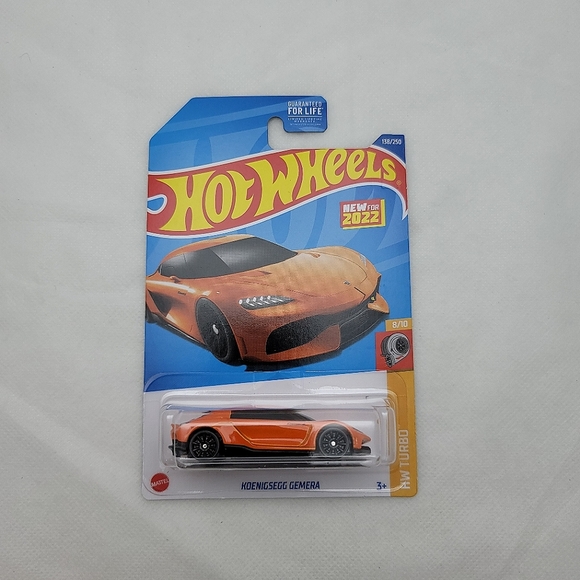 Hot Wheels Koenigsegg Gemera Gri 1:64 Ölçek Hotwheels Marka 8/10